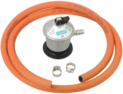 LPG Jumbo Low Pressure Gas Regulator with Hose (C20G56D30)